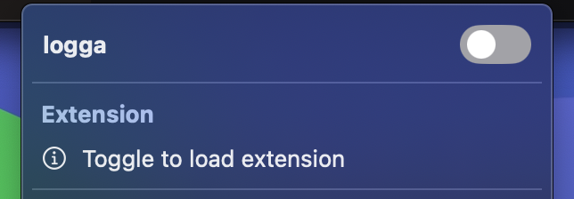 Extension is yet to loaded